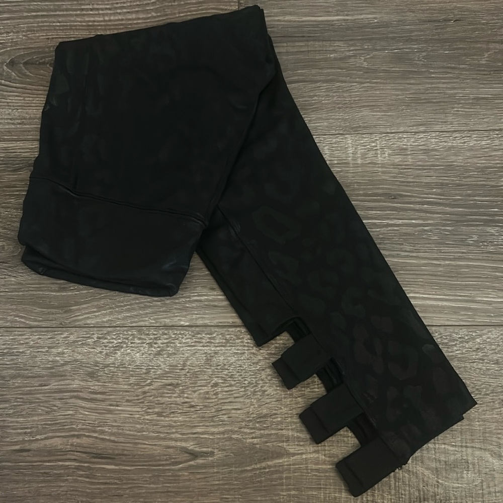 Black Justice Leopard Print Sports Leggings